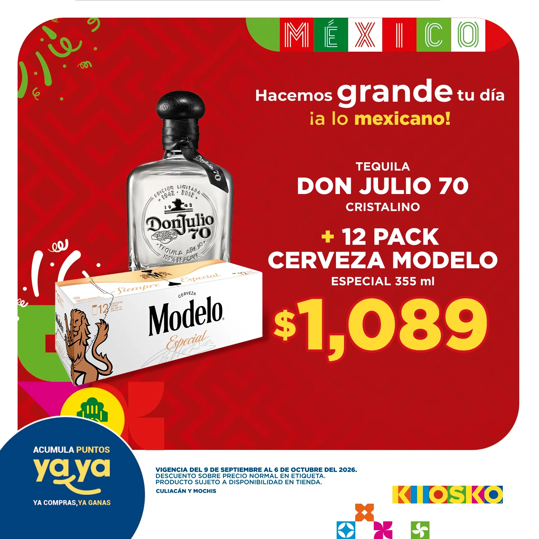 Don Julio 70 + Modelo